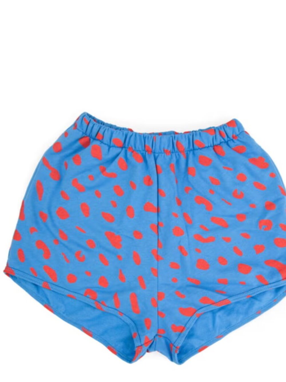 Clare V Sweatshorts Blue jaguar poppy